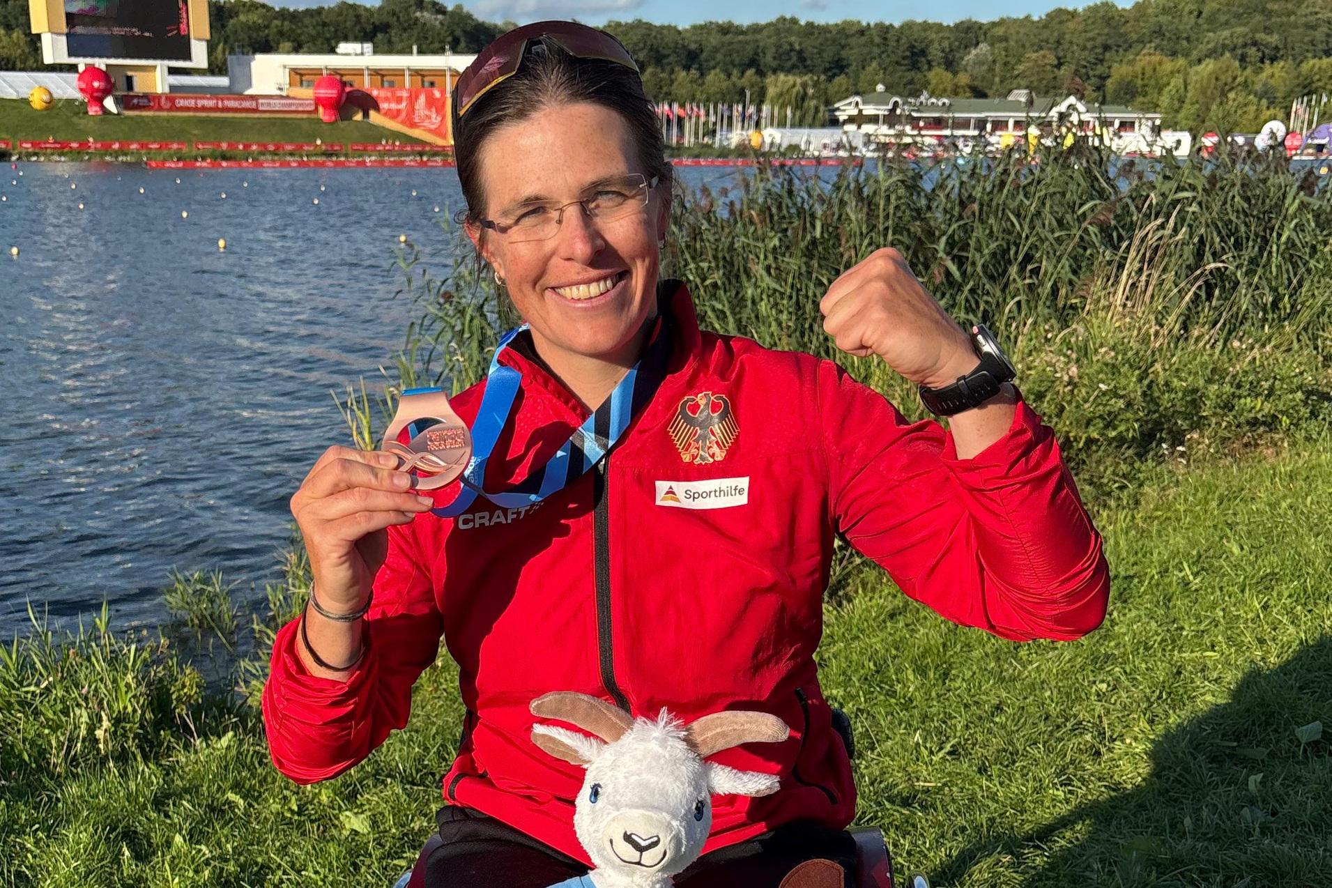 Anja Adler WM Bronze 2026 WM-Bronze für Para Kanutin Anja Adler