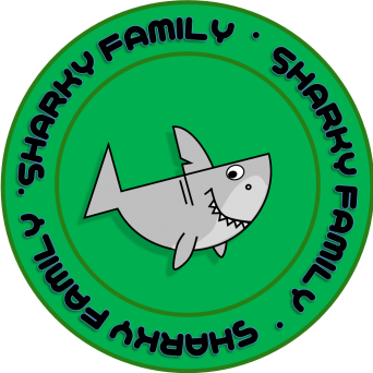 LOGO SHARKY FAMILY