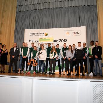 Das Grüne Band 2018 für SV Halle Leichtathletik - Talente